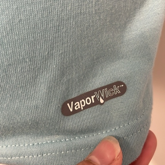 The North Face Womens Lilly Pad Short Sleeve Vapor Wick Tshirt Size Small Blue - Picture 5 of 6